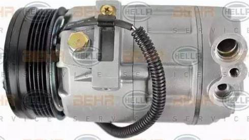 HELLA 8FK 351 135-511 - Компресор, климатизация vvparts.bg