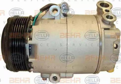 HELLA 8FK 351 135-521 - Компресор, климатизация vvparts.bg