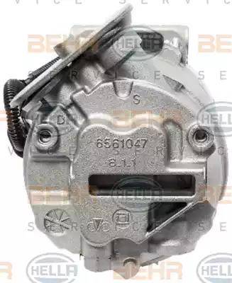 HELLA 8FK 351 135-631 - Компресор, климатизация vvparts.bg