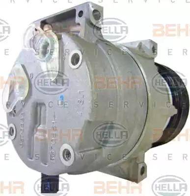 HELLA 8FK 351 135-091 - Компресор, климатизация vvparts.bg