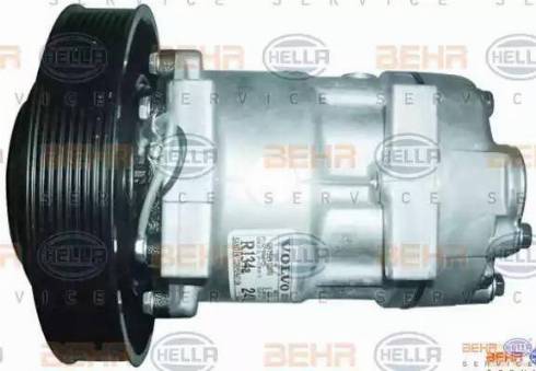 HELLA 8FK 351 135-081 - Компресор, климатизация vvparts.bg