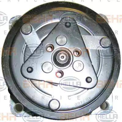 HELLA 8FK 351 135-141 - Компресор, климатизация vvparts.bg