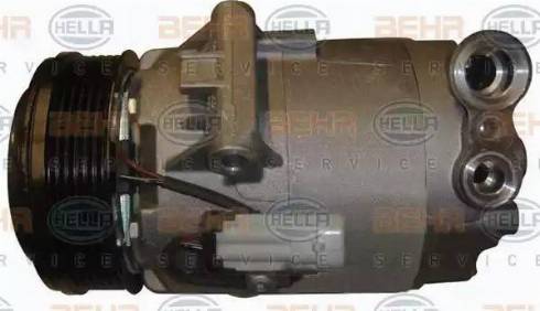 HELLA 8FK 351 135-131 - Компресор, климатизация vvparts.bg