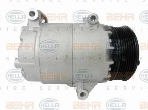 HELLA 8FK 351 135-891 - Компресор, климатизация vvparts.bg