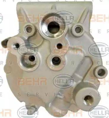 HELLA 8FK 351 135-841 - Компресор, климатизация vvparts.bg