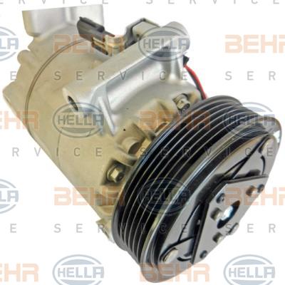 HELLA 8FK 351 135-851 - Компресор, климатизация vvparts.bg