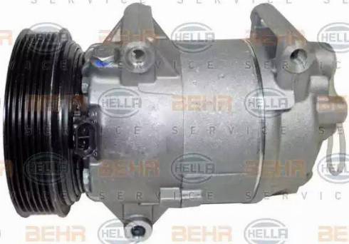 HELLA 8FK 351 135-861 - Компресор, климатизация vvparts.bg