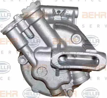 HELLA 8FK 351 135-311 - Компресор, климатизация vvparts.bg