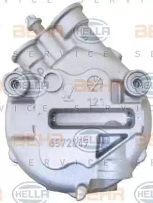 HELLA 8FK 351 135-291 - Компресор, климатизация vvparts.bg