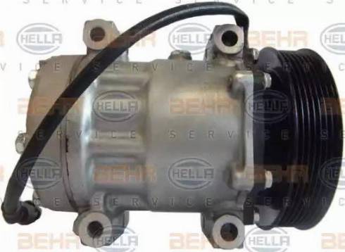 HELLA 8FK 351 135-711 - Компресор, климатизация vvparts.bg