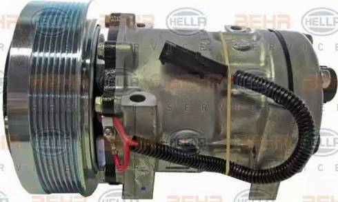 HELLA 8FK 351 130-151 - Компресор, климатизация vvparts.bg