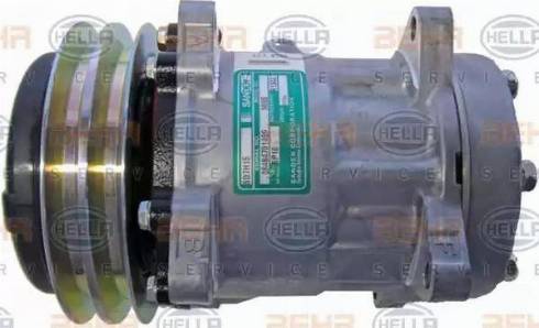 HELLA 8FK 351 130-121 - Компресор, климатизация vvparts.bg