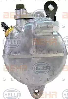 HELLA 8FK 351 131-011 - Компресор, климатизация vvparts.bg