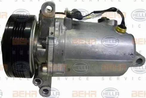 HELLA 8FK 351 131-161 - Компресор, климатизация vvparts.bg