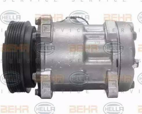 HELLA 8FK 351 132-771 - Компресор, климатизация vvparts.bg