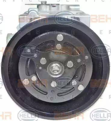 HELLA 8FK 351 129-101 - Компресор, климатизация vvparts.bg