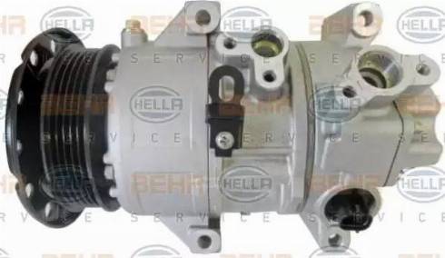 HELLA 8FK 351 125-691 - Компресор, климатизация vvparts.bg