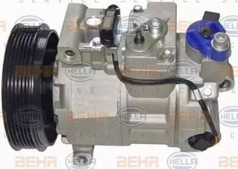 HELLA 8FK 351 125-661 - Компресор, климатизация vvparts.bg