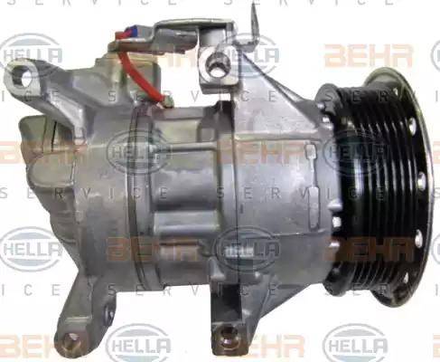 HELLA 8FK 351 125-241 - Компресор, климатизация vvparts.bg