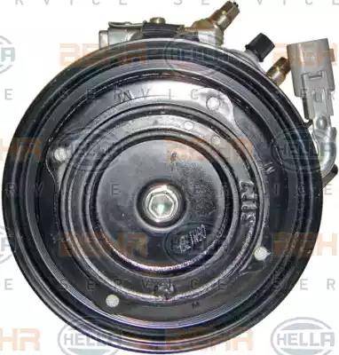 HELLA 8FK 351 125-211 - Компресор, климатизация vvparts.bg