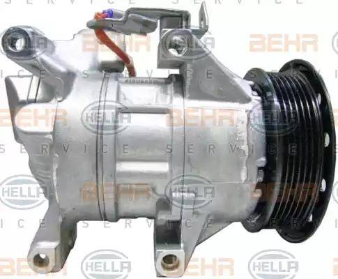 HELLA 8FK 351 125-231 - Компресор, климатизация vvparts.bg