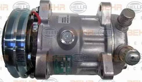 HELLA 8FK 351 126-031 - Компресор, климатизация vvparts.bg