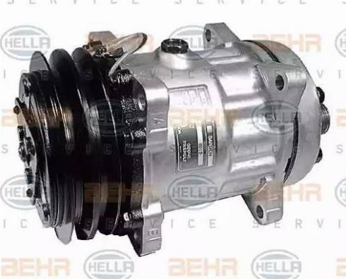 HELLA 8FK 351 126-181 - Компресор, климатизация vvparts.bg