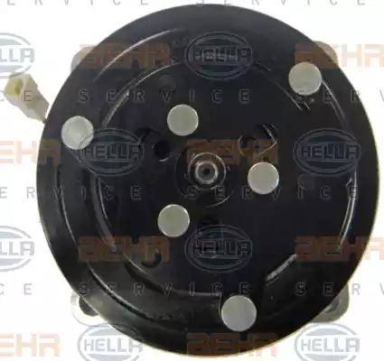 HELLA 8FK 351 126-761 - Компресор, климатизация vvparts.bg