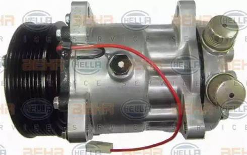 HELLA 8FK 351 126-761 - Компресор, климатизация vvparts.bg