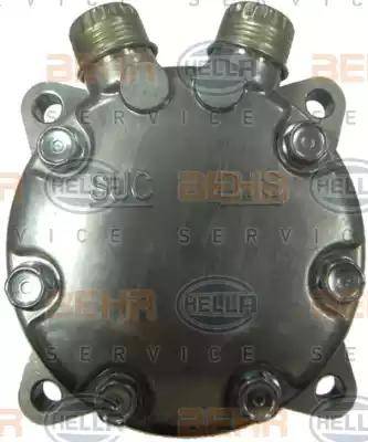 HELLA 8FK 351 126-761 - Компресор, климатизация vvparts.bg