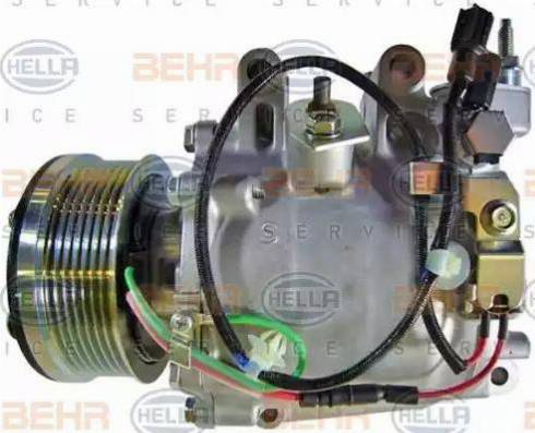 HELLA 8FK 351 121-551 - Компресор, климатизация vvparts.bg