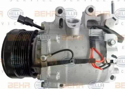 HELLA 8FK 351 121-571 - Компресор, климатизация vvparts.bg