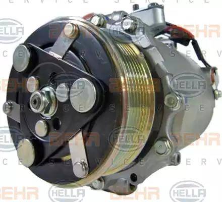 HELLA 8FK 351 121-041 - Компресор, климатизация vvparts.bg