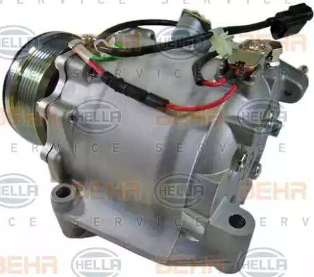 HELLA 8FK 351 121-051 - Компресор, климатизация vvparts.bg