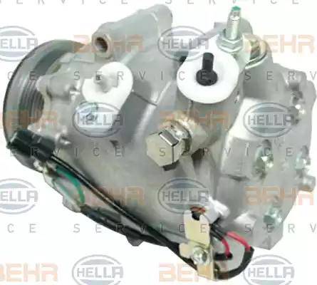 HELLA 8FK 351 121-081 - Компресор, климатизация vvparts.bg