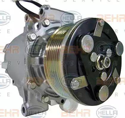 HELLA 8FK 351 121-071 - Компресор, климатизация vvparts.bg