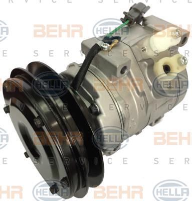 HELLA 8FK 351 128-671 - Компресор, климатизация vvparts.bg