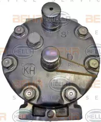 HELLA 8FK 351 128-121 - Компресор, климатизация vvparts.bg