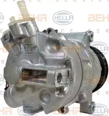 HELLA 8FK 351 123-061 - Компресор, климатизация vvparts.bg