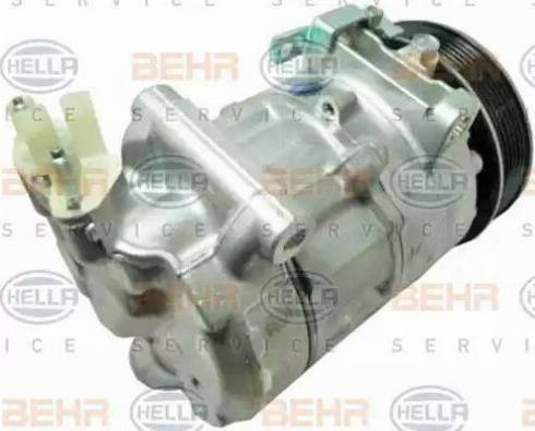 HELLA 8FK 351 123-081 - Компресор, климатизация vvparts.bg