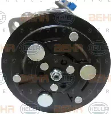 HELLA 8FK 351 127-431 - Компресор, климатизация vvparts.bg