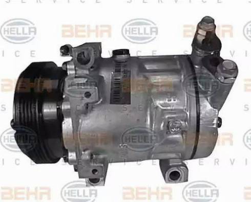 HELLA 8FK 351 127-551 - Компресор, климатизация vvparts.bg