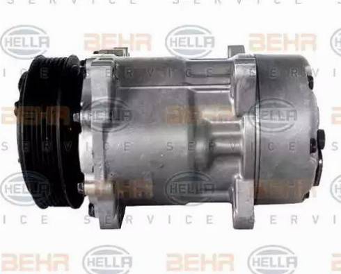 HELLA 8FK 351 127-581 - Компресор, климатизация vvparts.bg