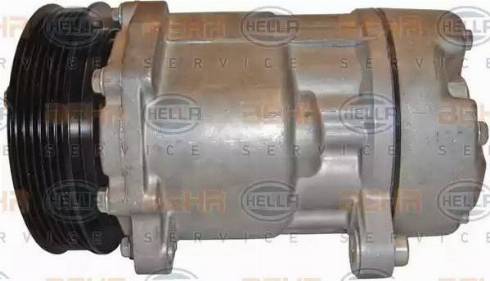 HELLA 8FK 351 127-681 - Компресор, климатизация vvparts.bg