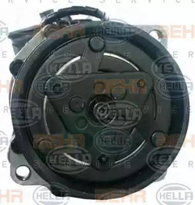 HELLA 8FK 351 127-361 - Компресор, климатизация vvparts.bg