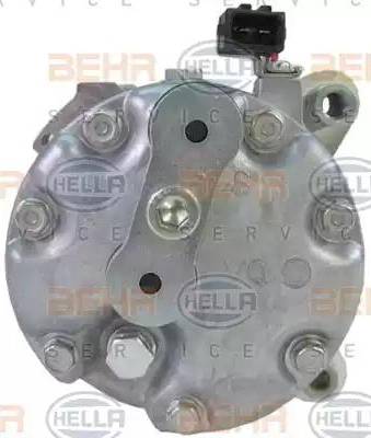 HELLA 8FK 351 127-331 - Компресор, климатизация vvparts.bg