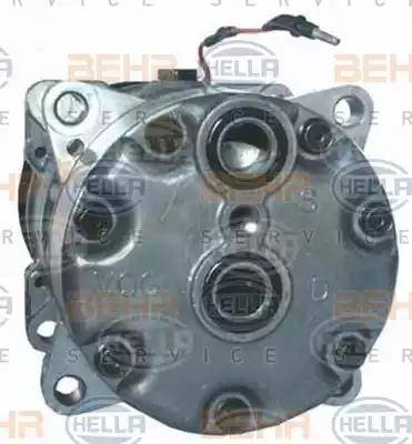 HELLA 8FK 351 127-211 - Компресор, климатизация vvparts.bg