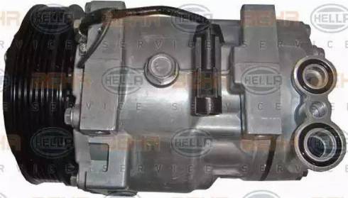 HELLA 8FK 351 127-231 - Компресор, климатизация vvparts.bg