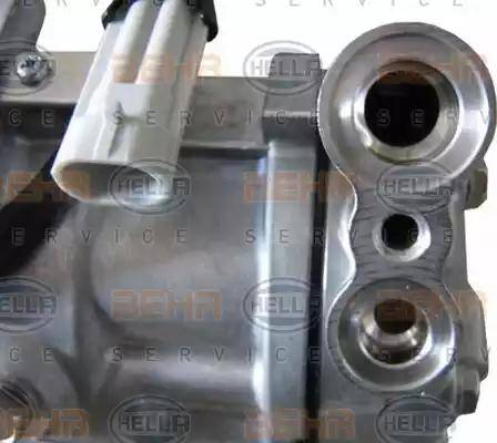 HELLA 8FK 351 127-761 - Компресор, климатизация vvparts.bg