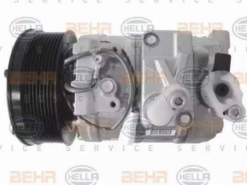 HELLA 8FK 351 176-541 - Компресор, климатизация vvparts.bg